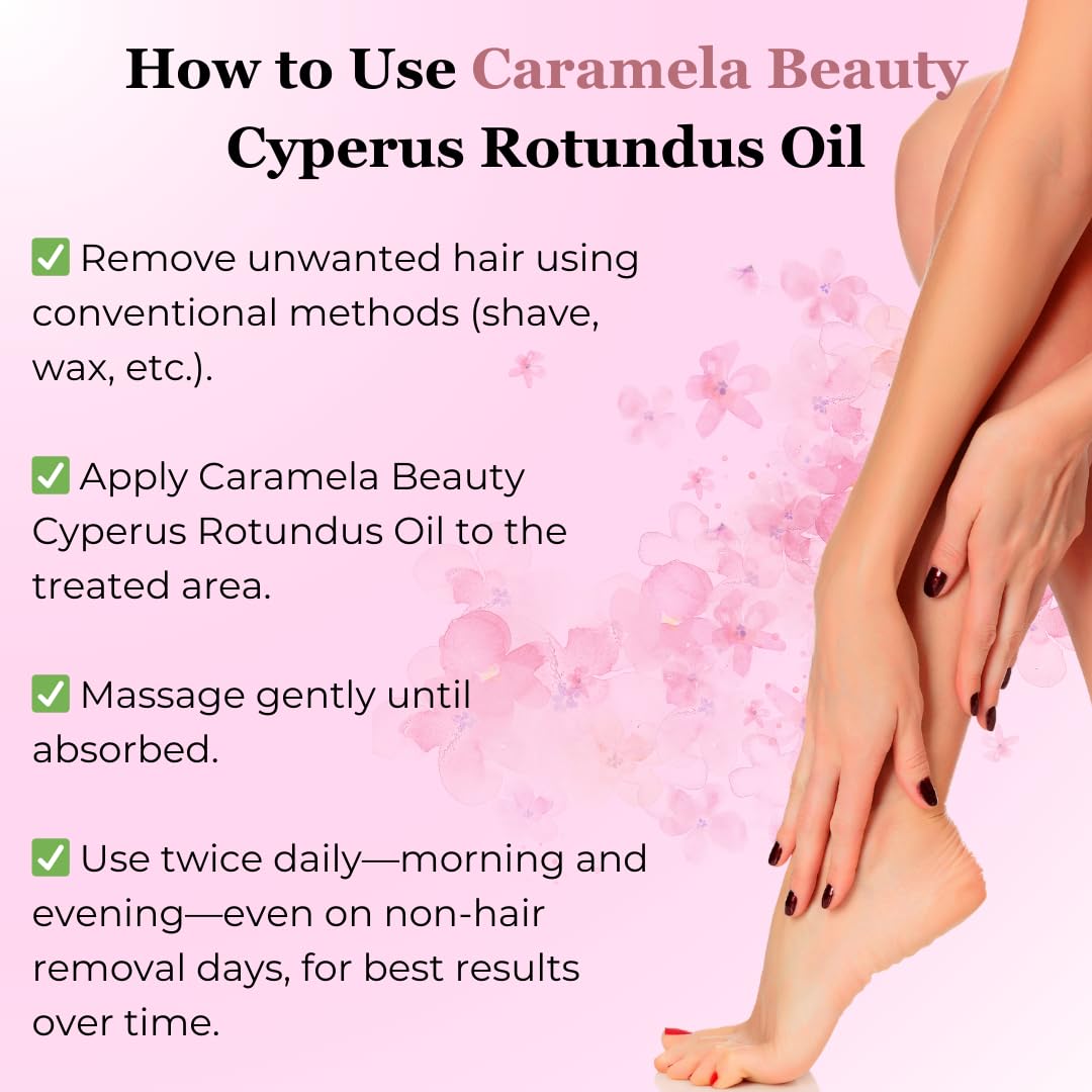 Cyperus Rotundus Oil for Hair Reduction(2-Pack)