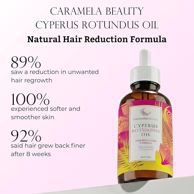 Cyperus Rotundus Oil for Hair Reduction(2-Pack)